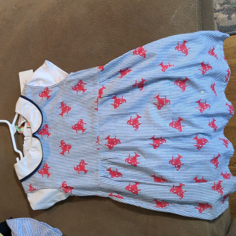 Toddler lobster dress